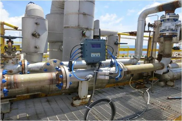 Lynsb Ultrasonic Gas Flowmeter with Atex &amp; IEC Ex-Certificates