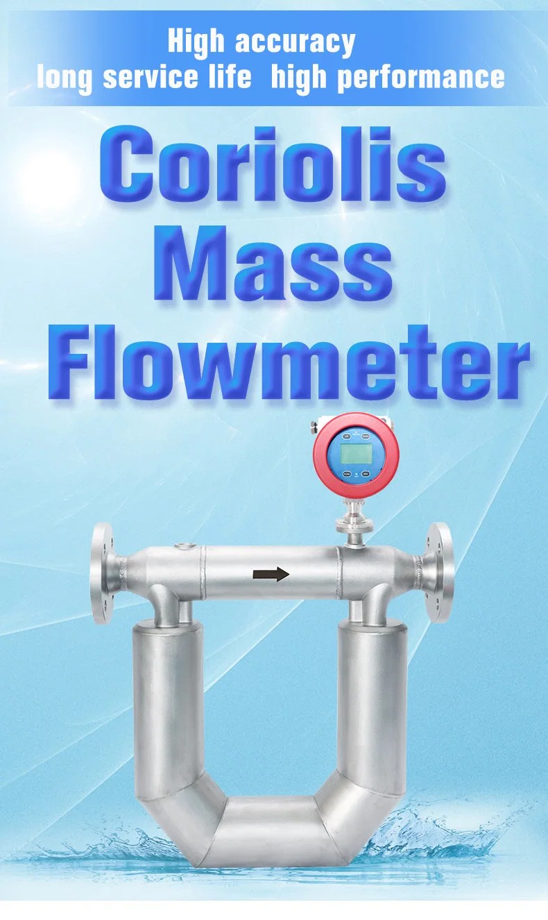 Top Quality Flow Meter for Oil Gear Coriolis Mass Flowmeter